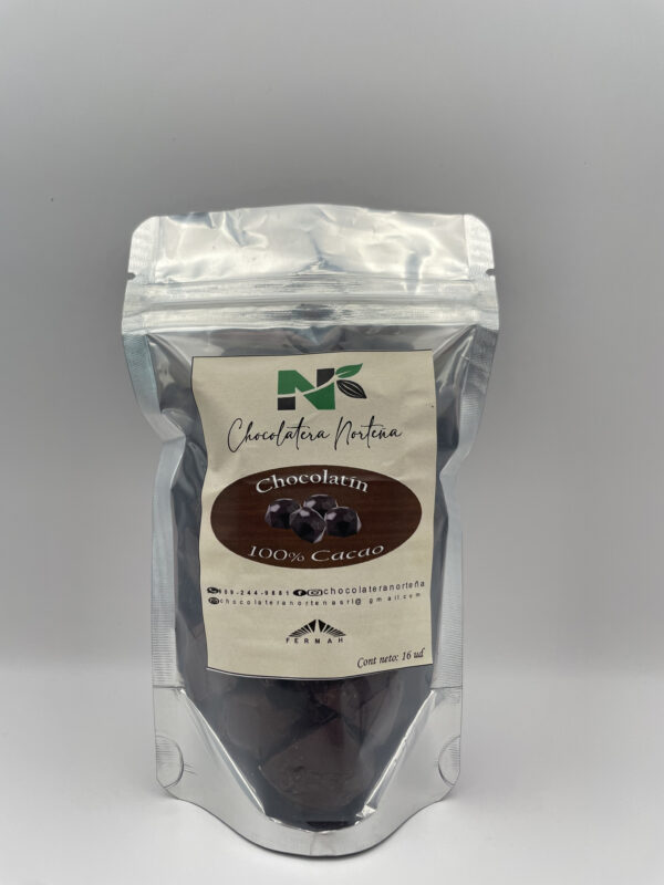 Chocolatines 100% cacao organico